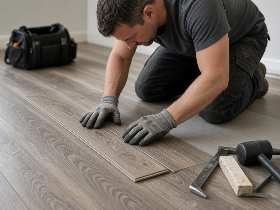 Flooring Installation example